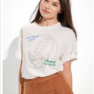 AE oversized embroidered Grateful dead t-shirt